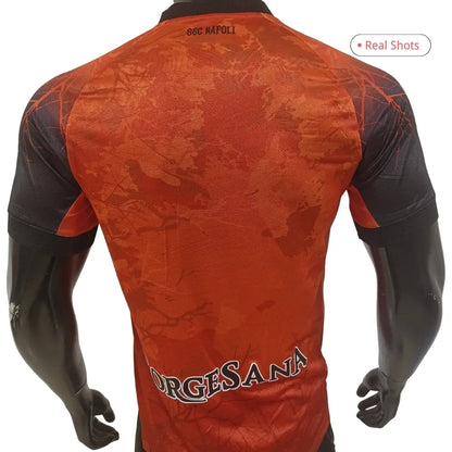Camiseta naranja de Halloween del Napoli 2025/26, edición especial