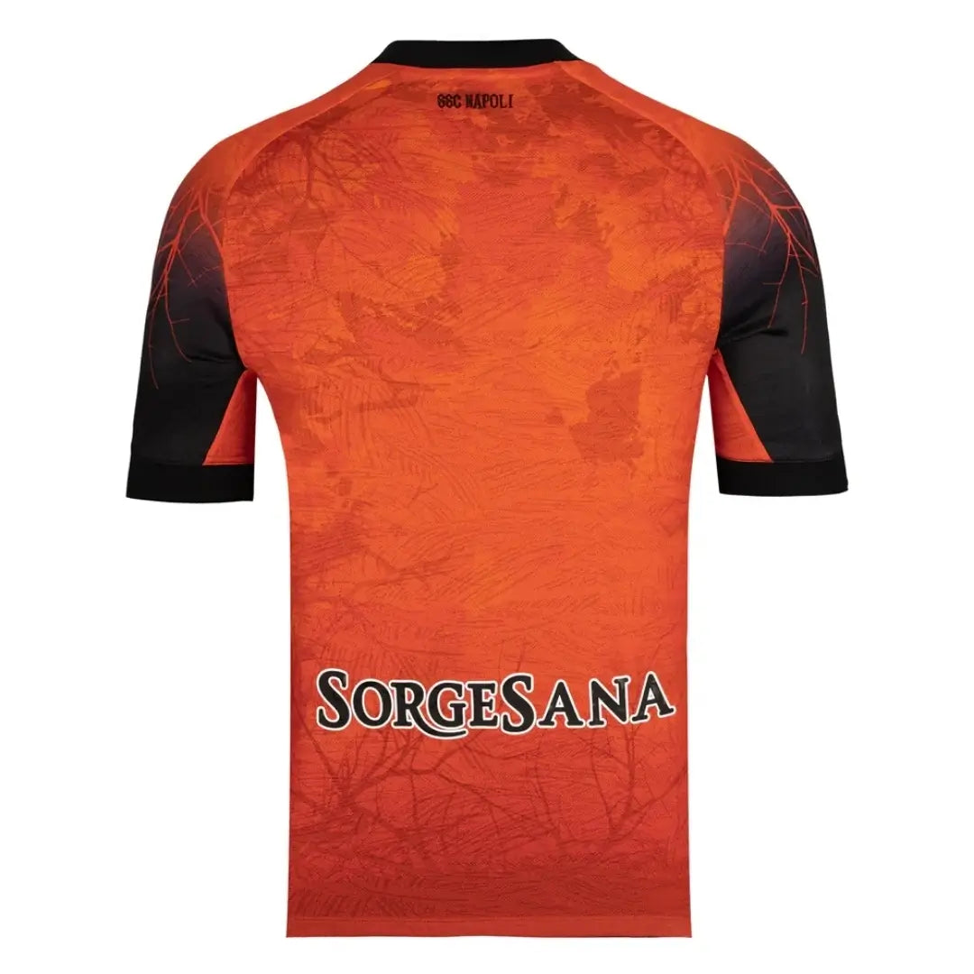 Camiseta naranja de Halloween del Napoli 2025/26, edición especial