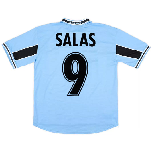 SALAS #9 Lazio 1998/00 Maillot de football rétro domicile