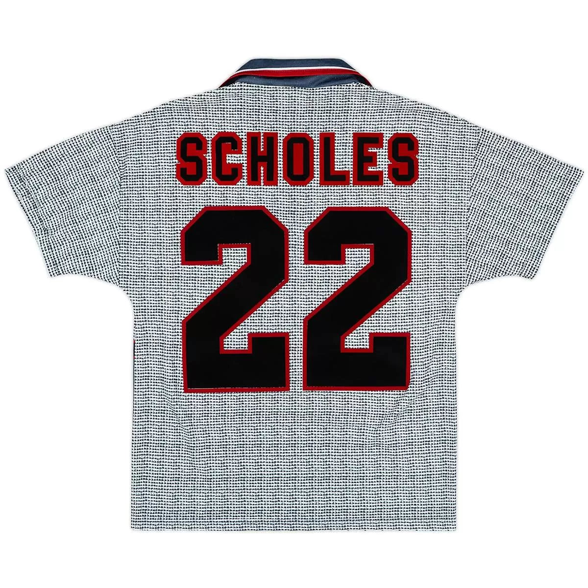 Camiseta Retro Fútbol Scholes #22 Manchester United Tercera Visitante 1995/96