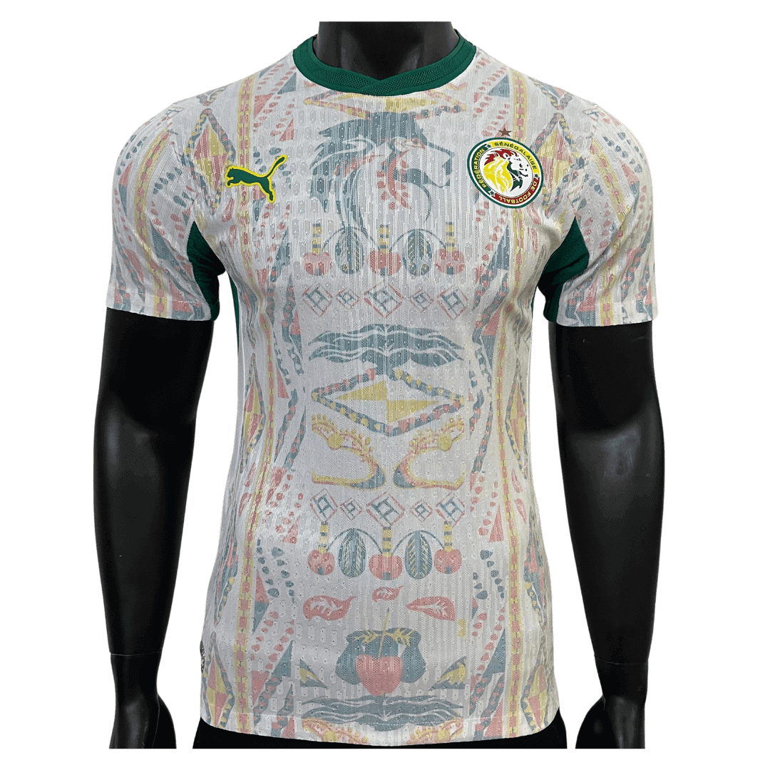 Camiseta de fútbol de Senegal para la Copa Mundial de 2026 (versión jugador, visitante)