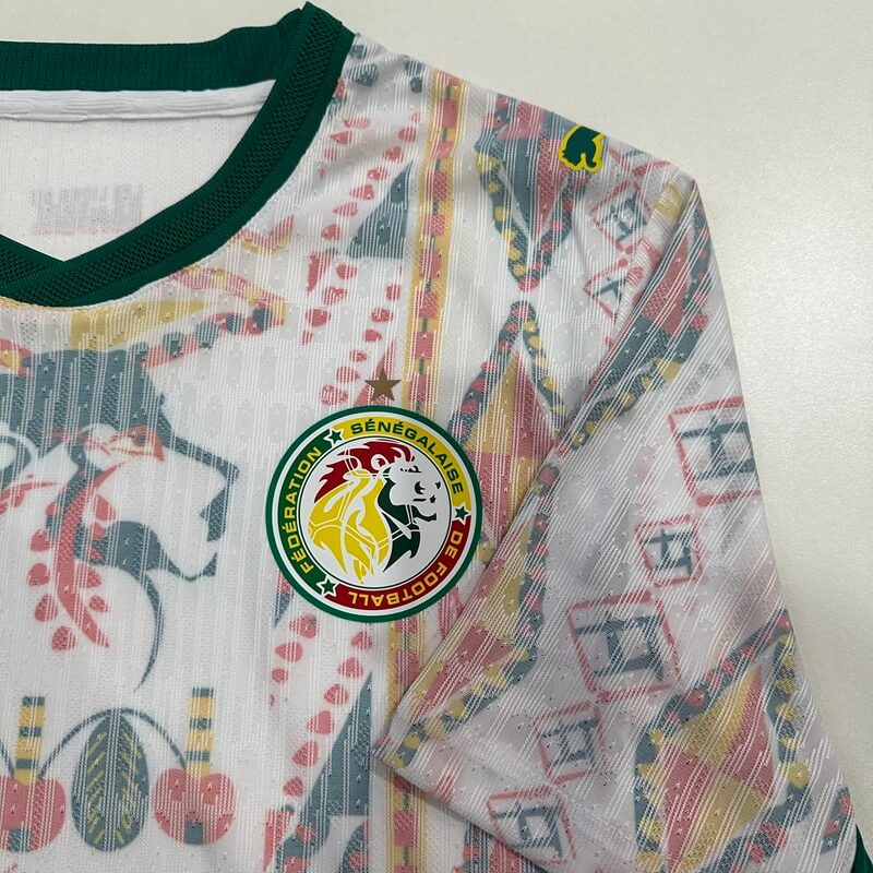 Camiseta de fútbol de Senegal para la Copa Mundial de 2026 (versión jugador, visitante)