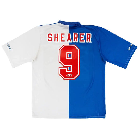 Maillot domicile rétro Shearer n°9 des Blackburn Rovers 1994/95