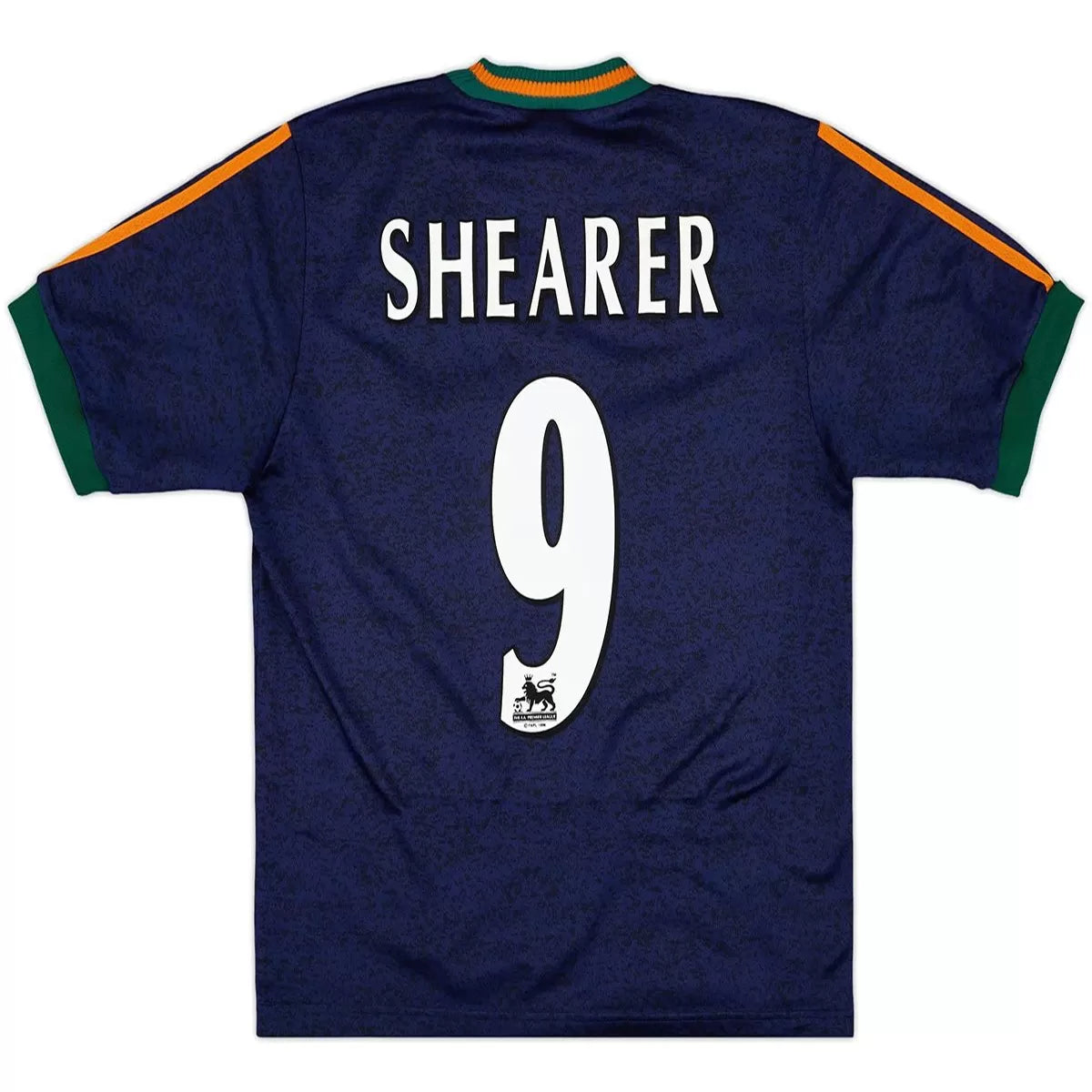 Camiseta retro de visitante del Newcastle United 1997/98 de SHEARER #9