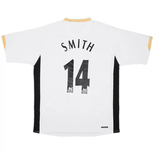 Maillot extérieur rétro de Manchester United 2006/08, numéro 14, Smith