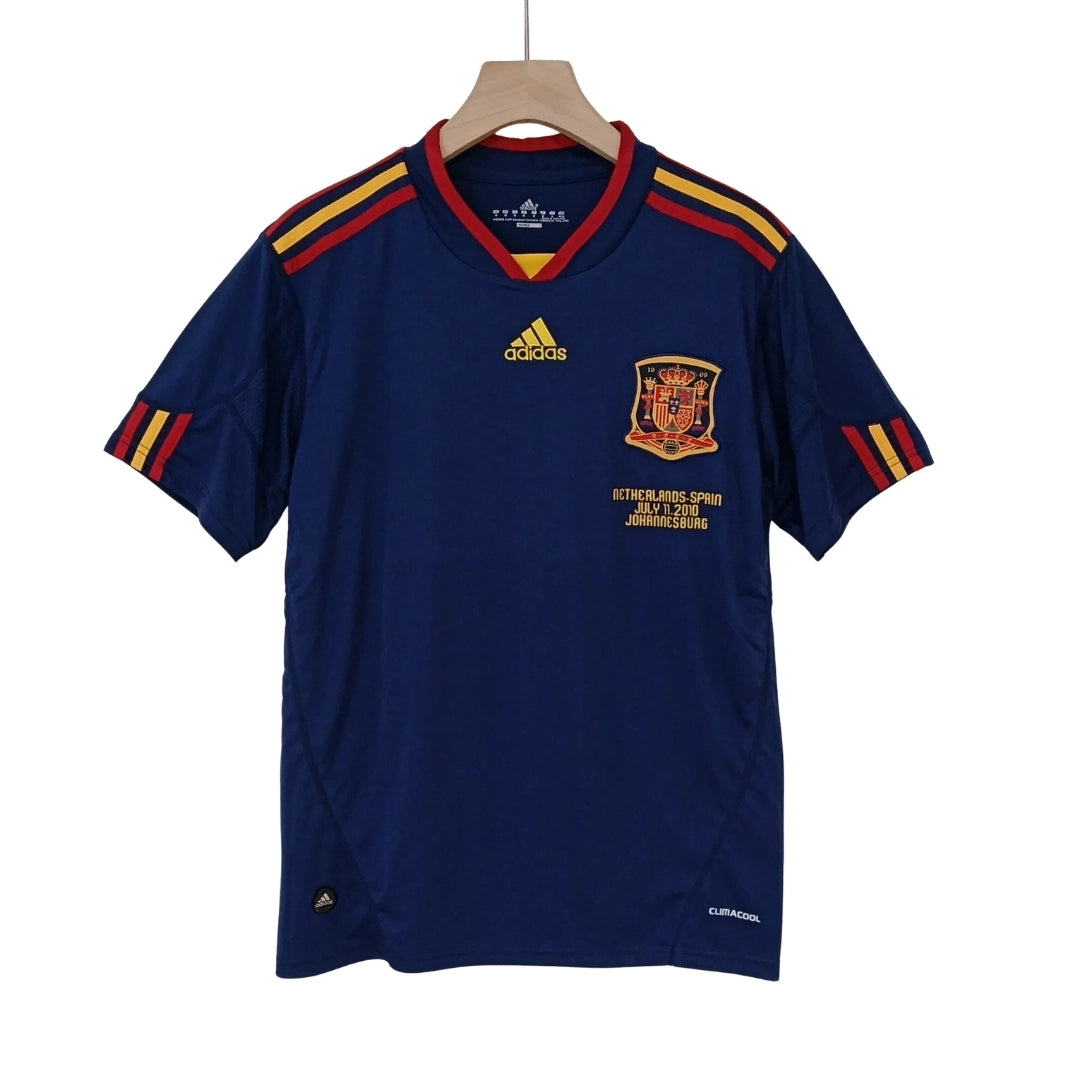 España 2010 Camiseta Retro de Fútbol Visitante