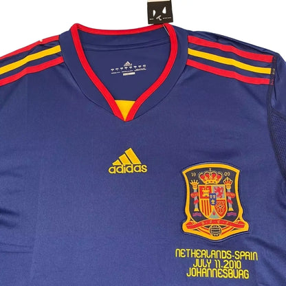España 2010 Camiseta Retro de Fútbol Visitante