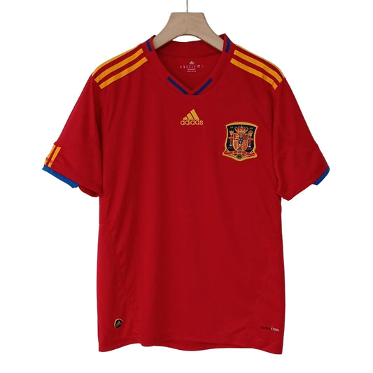 Spain 2010 Home Retro Soccer Jersey