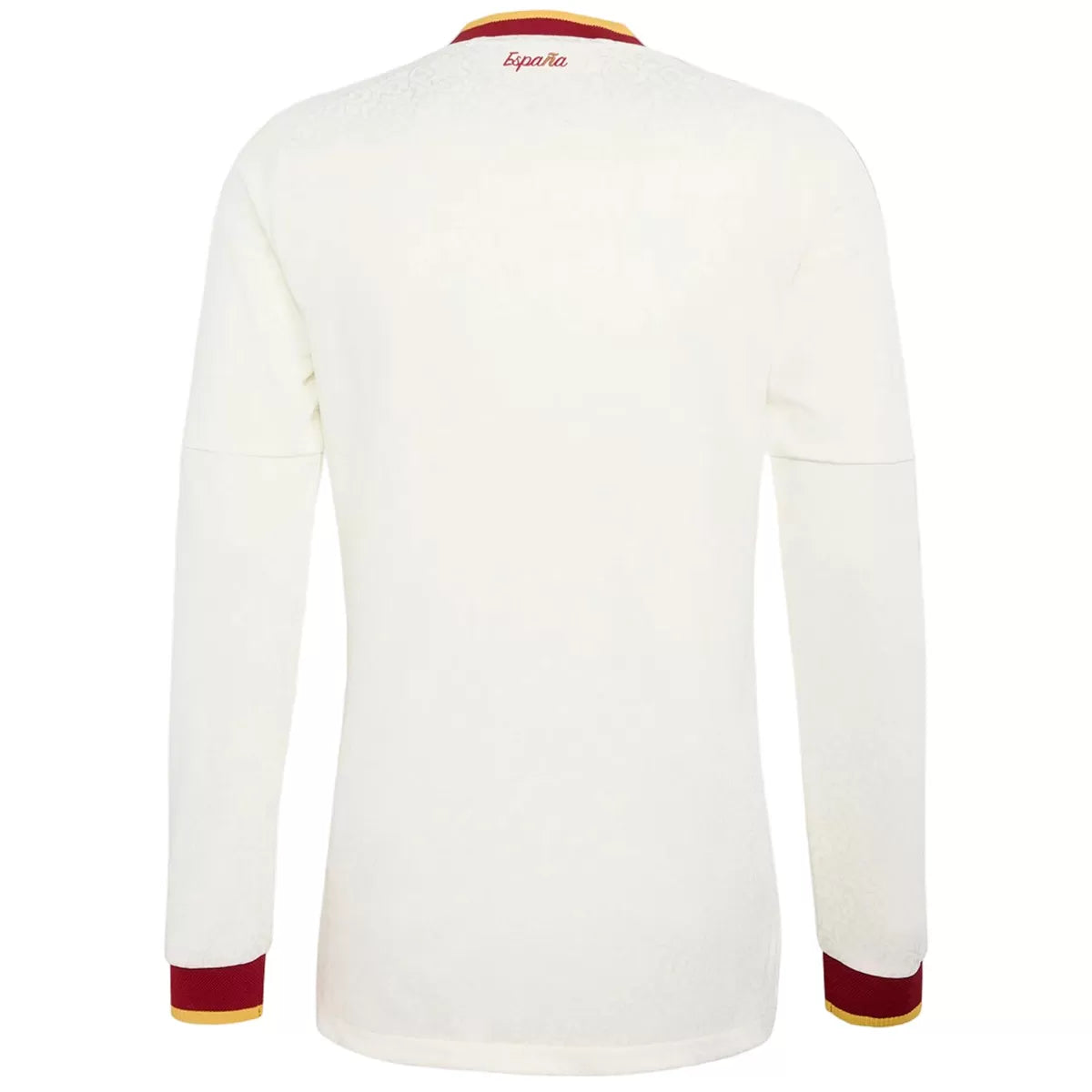 Camiseta de fútbol de visitante de España para el Mundial de 2026 de manga larga