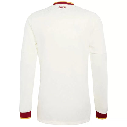 Camiseta de fútbol de visitante de España para el Mundial de 2026 de manga larga