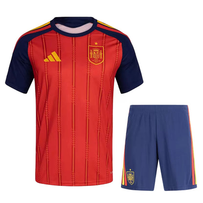 Kit de fútbol local de España - Camiseta + Pantalones cortos Mundial 2026