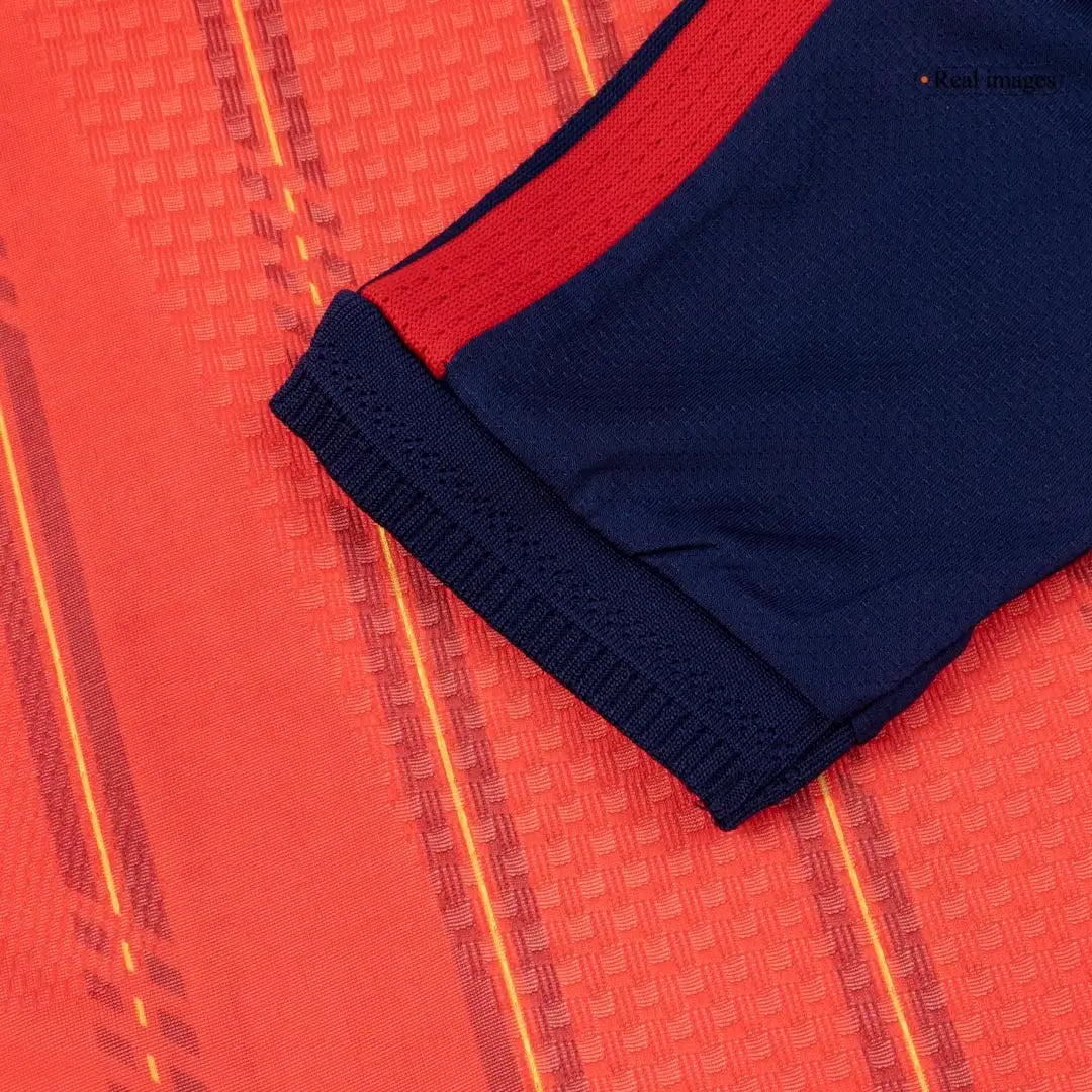 La Roja Home Long Sleeve Player Version Jersey 2026 World Cup