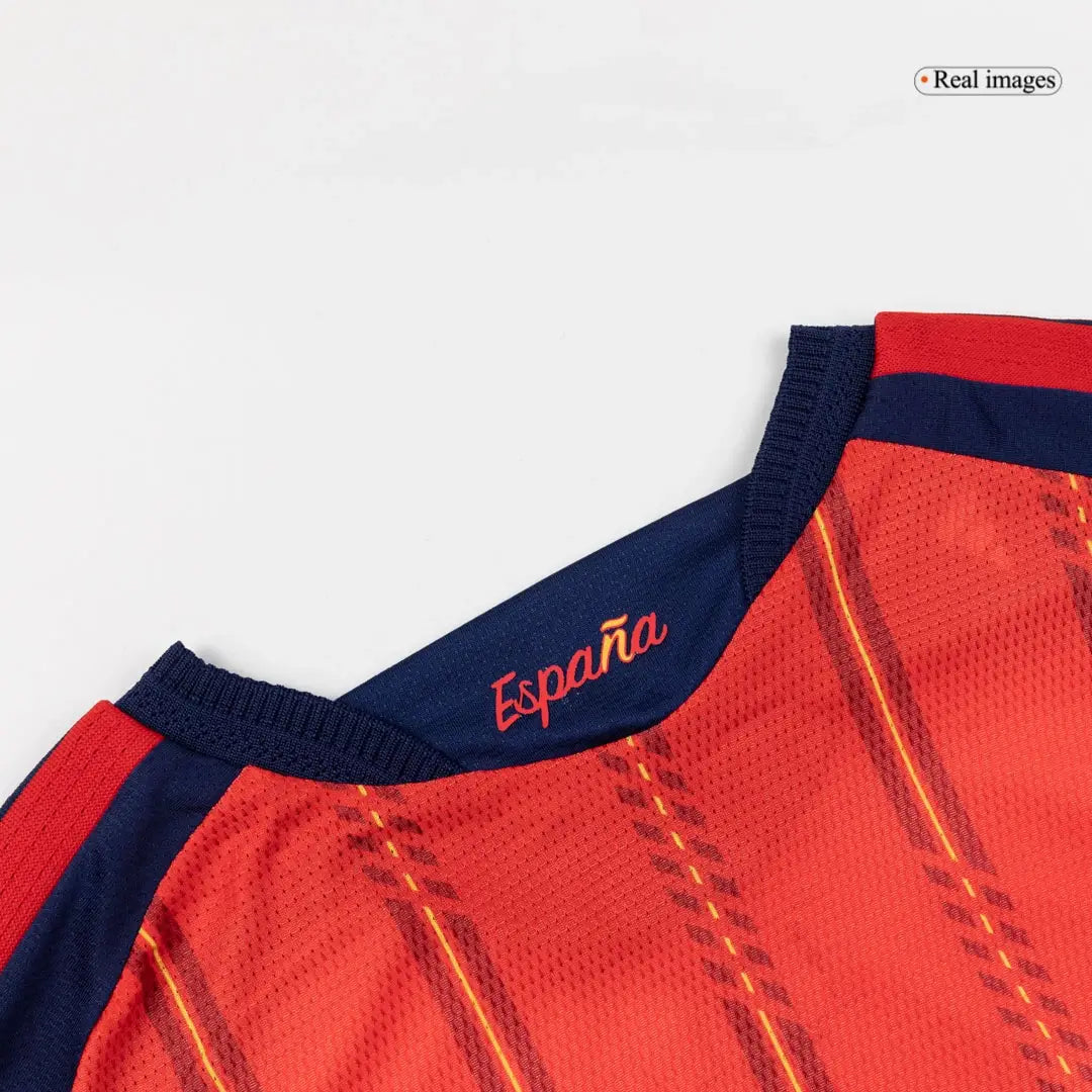La Roja Home Long Sleeve Player Version Jersey 2026 World Cup