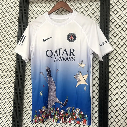 Maillot spécial PSG x Art Basel Edgar Plans Ligue des champions 2026/27