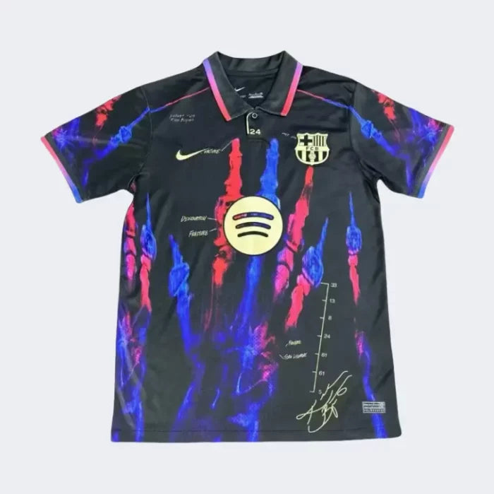 Camiseta negra de edición especial del Barcelona 2025/26