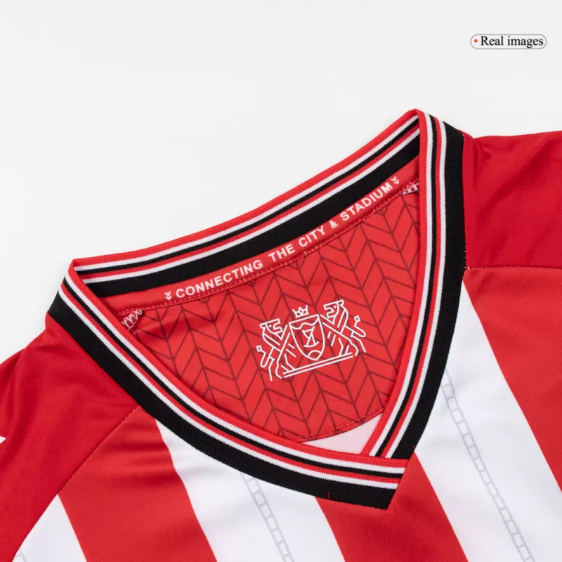 Camiseta de fútbol local del Sunderland AFC 2025/26