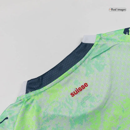 Camiseta de visitante de la Copa Mundial 2026 de Suiza, versión de jugador