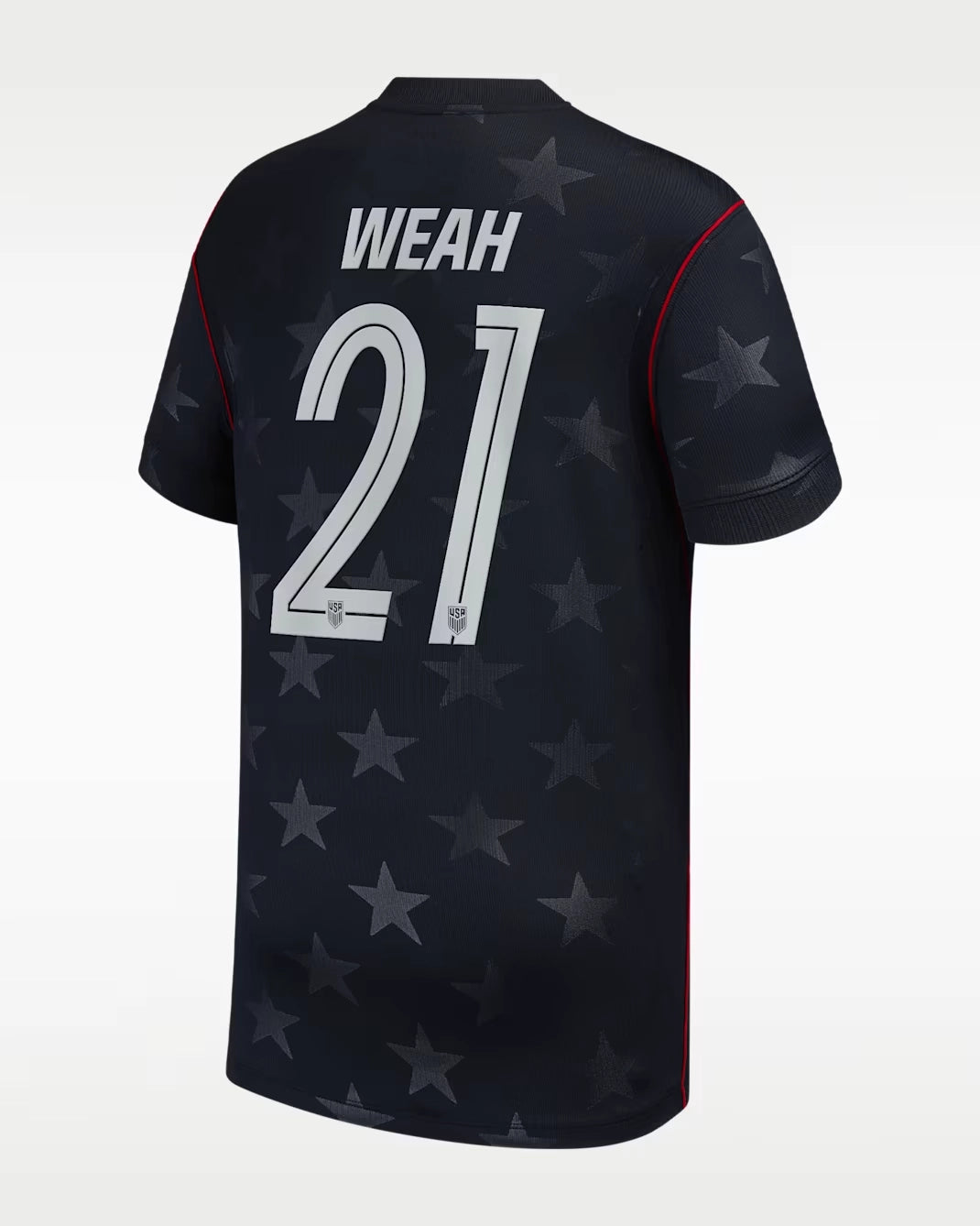 Timothy Weah #21 Camiseta de visitante de la selección nacional de EE. UU. 2026