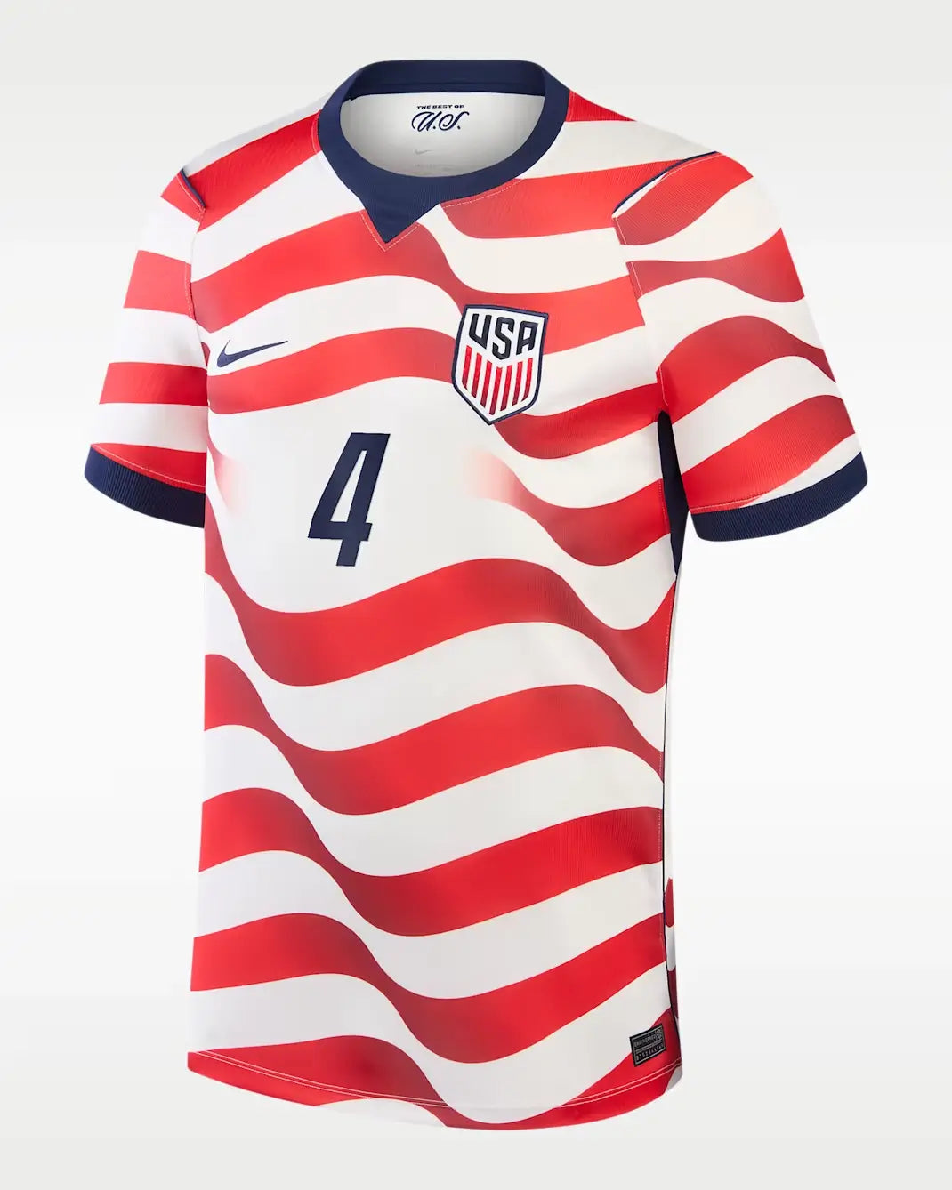 Tyler Adams #4 USMNT USA Outlaws Camiseta de Fútbol Local 2026