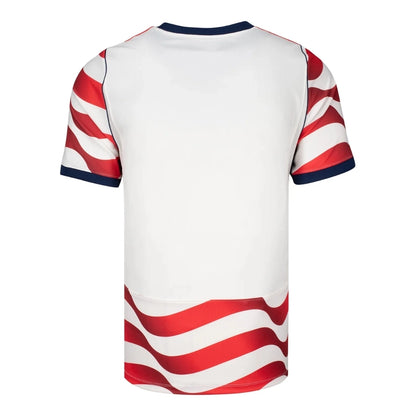 Camiseta de fútbol de local USMNT USA Outlaws 2026 rojo y blanco