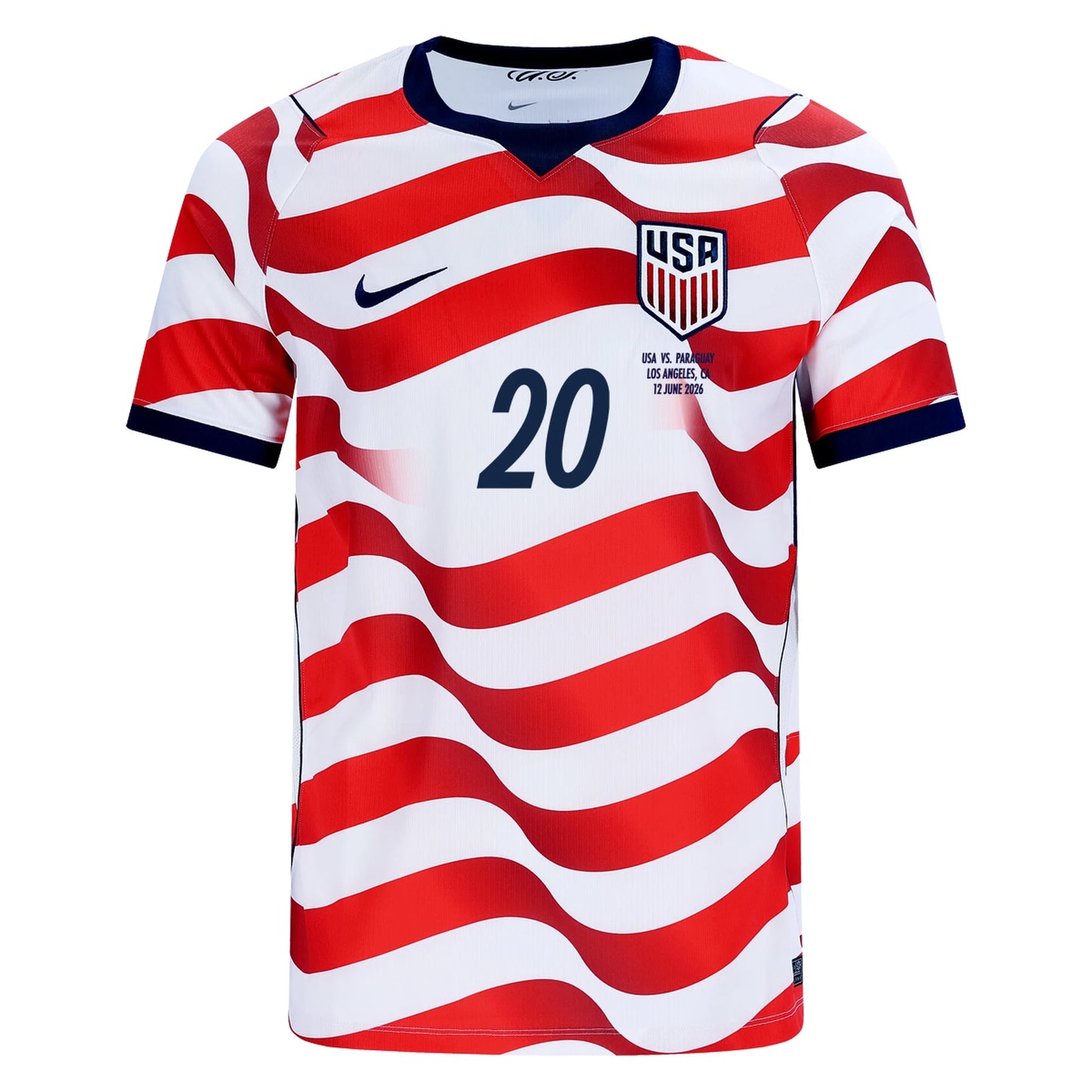 Destination n°2 Maillot de foot domicile Outlaws des États-Unis pour la Coupe du Monde 2026