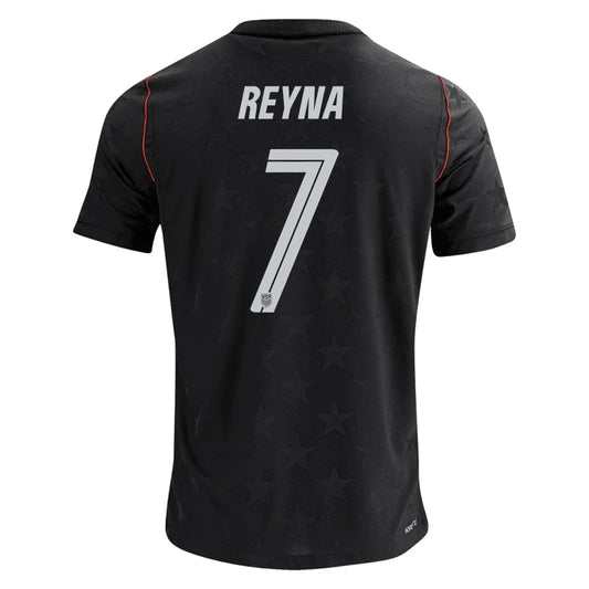 Reyna #7 USMNT USA Away Player Version Soccer Jersey 2026