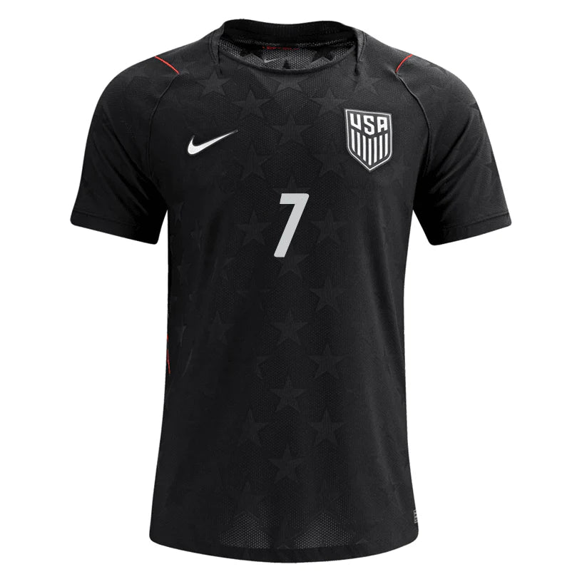 Reyna #7 USMNT USA Away Player Version Soccer Jersey 2026