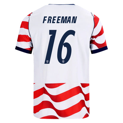 Freeman #16 USMNT USA Outlaws Home Soccer Jersey 2026