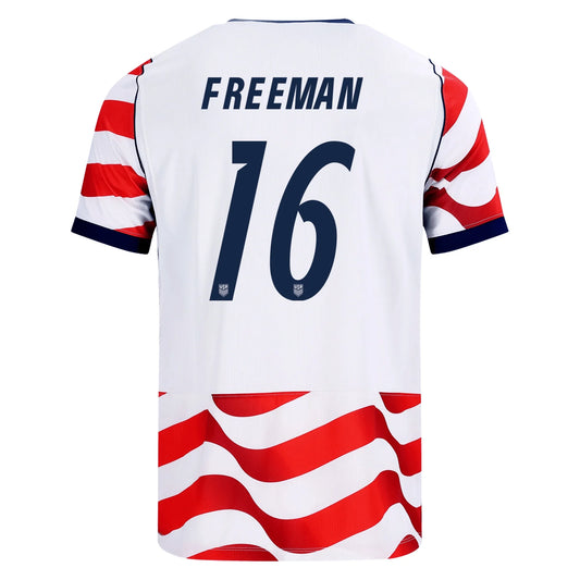 Freeman #16 USMNT USA Outlaws Home Soccer Jersey 2026