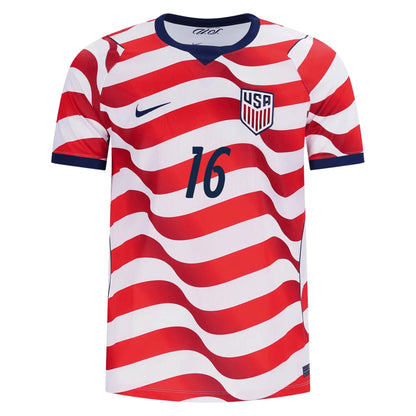 Freeman #16 USMNT USA Outlaws Home Soccer Jersey 2026
