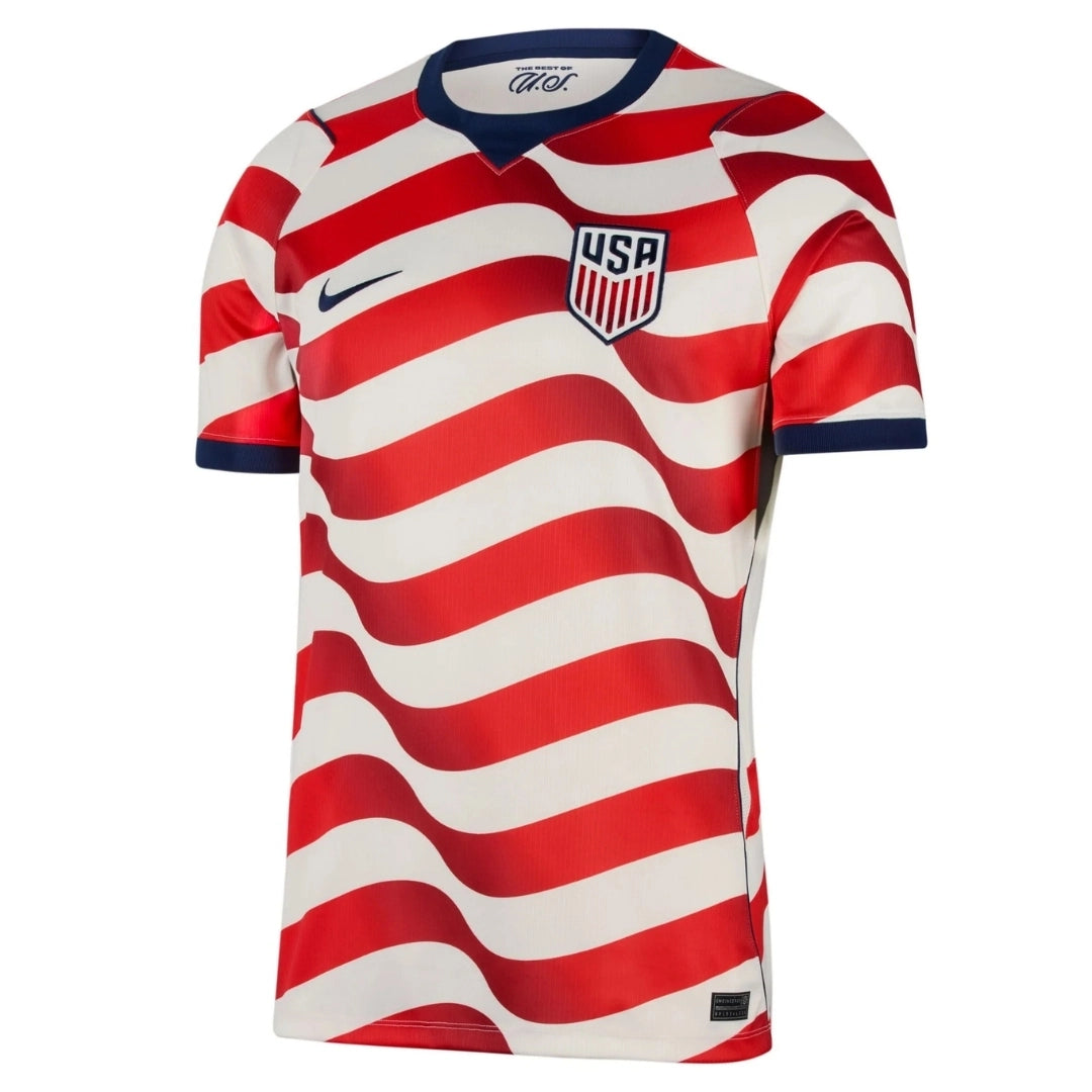 Camiseta de fútbol de local USMNT USA Outlaws 2026 Rayas Estadio
