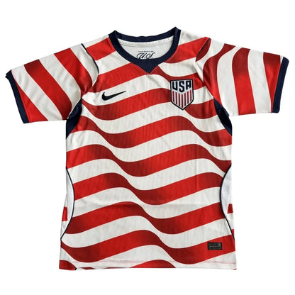Camiseta de fútbol de local USMNT USA Outlaws 2026 Rayas Estadio