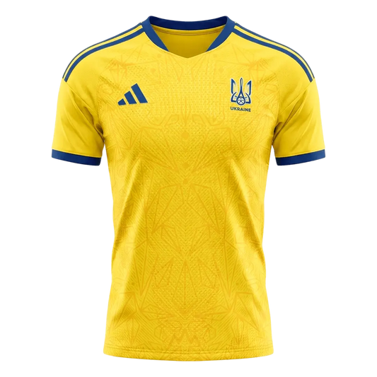 Maillot domicile Ukraine, version joueur, Coupe du Monde 2026