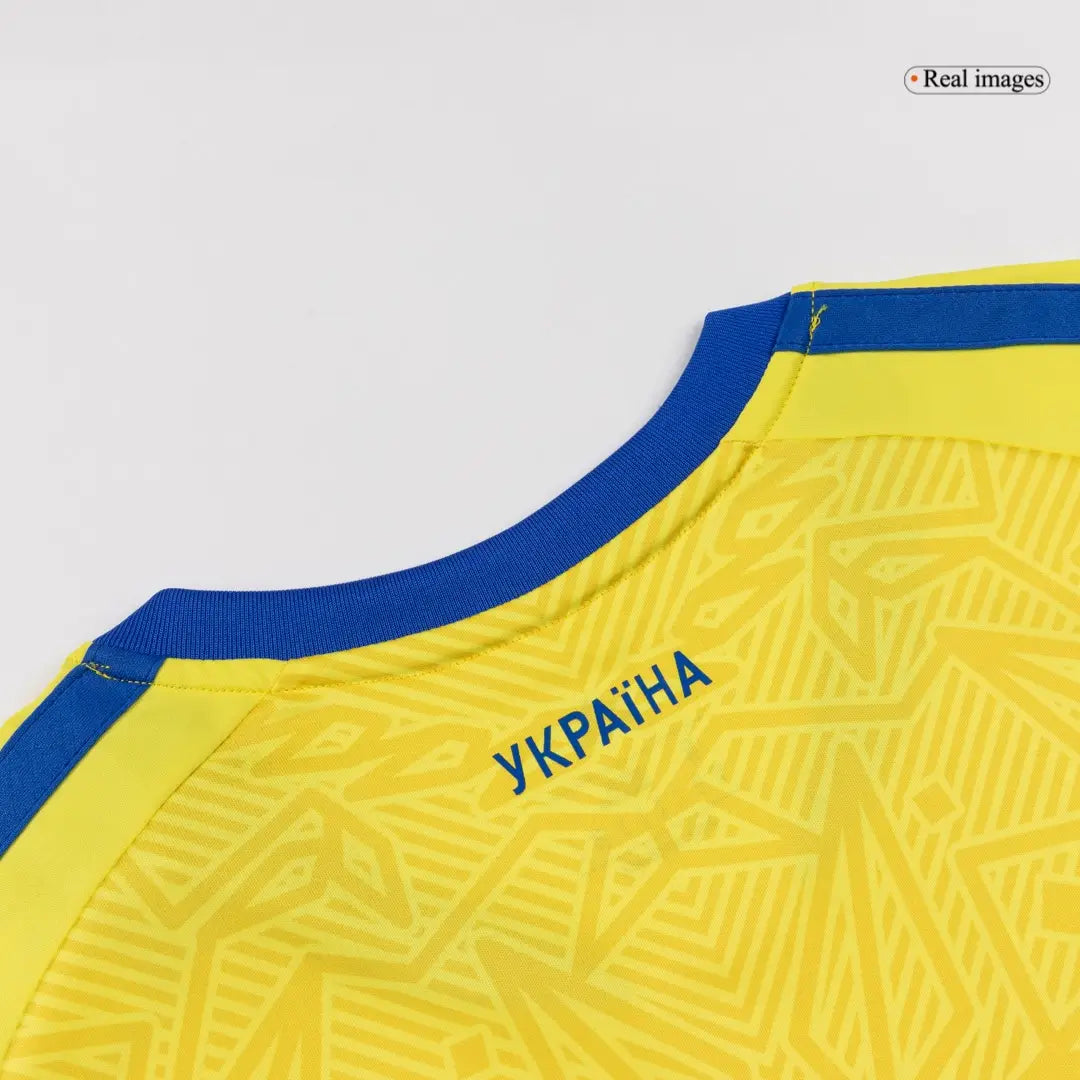 Camiseta de fútbol local de Ucrania para el Mundial 2026