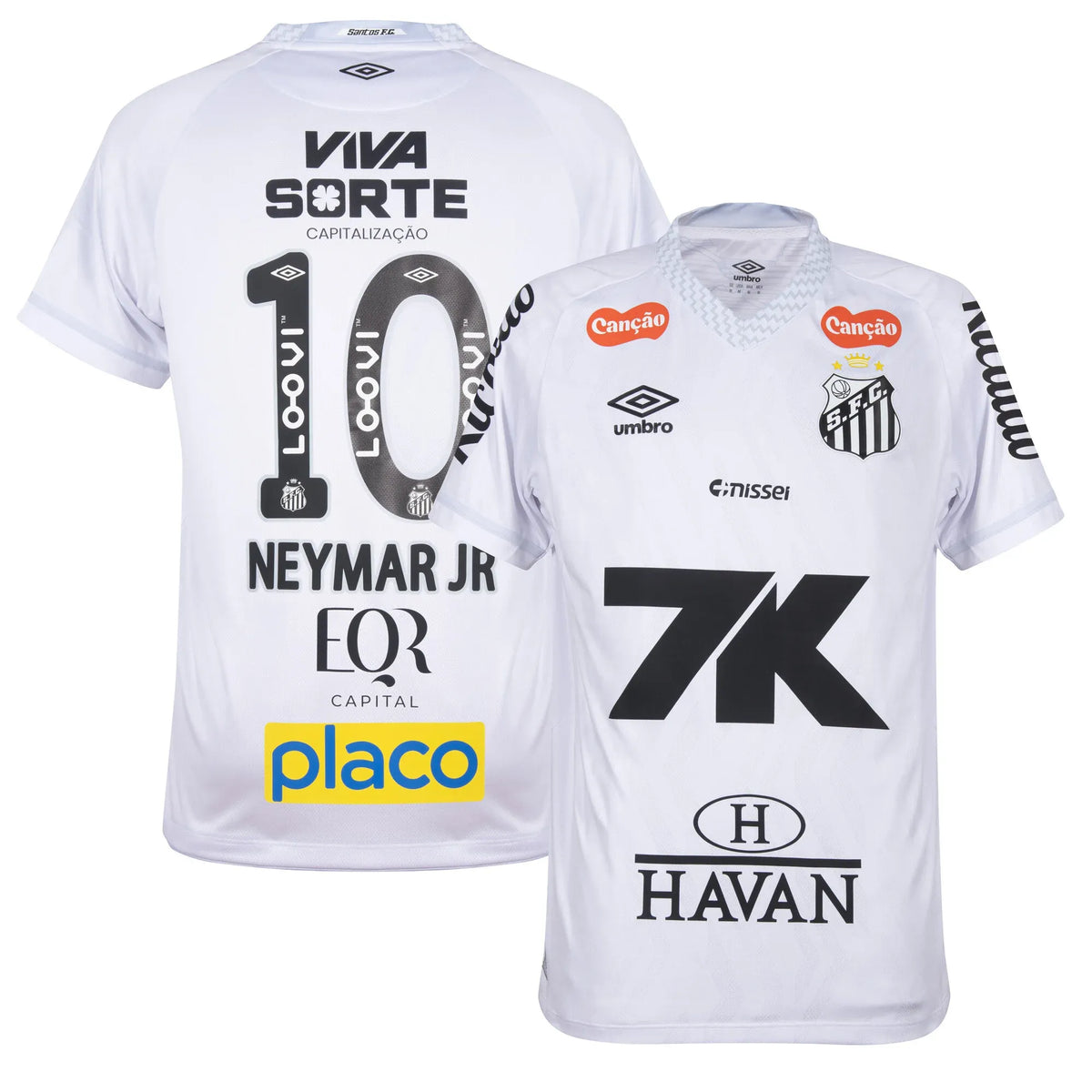 NEYMAR JR #10 Santos FC Heimtrikot 2025/26