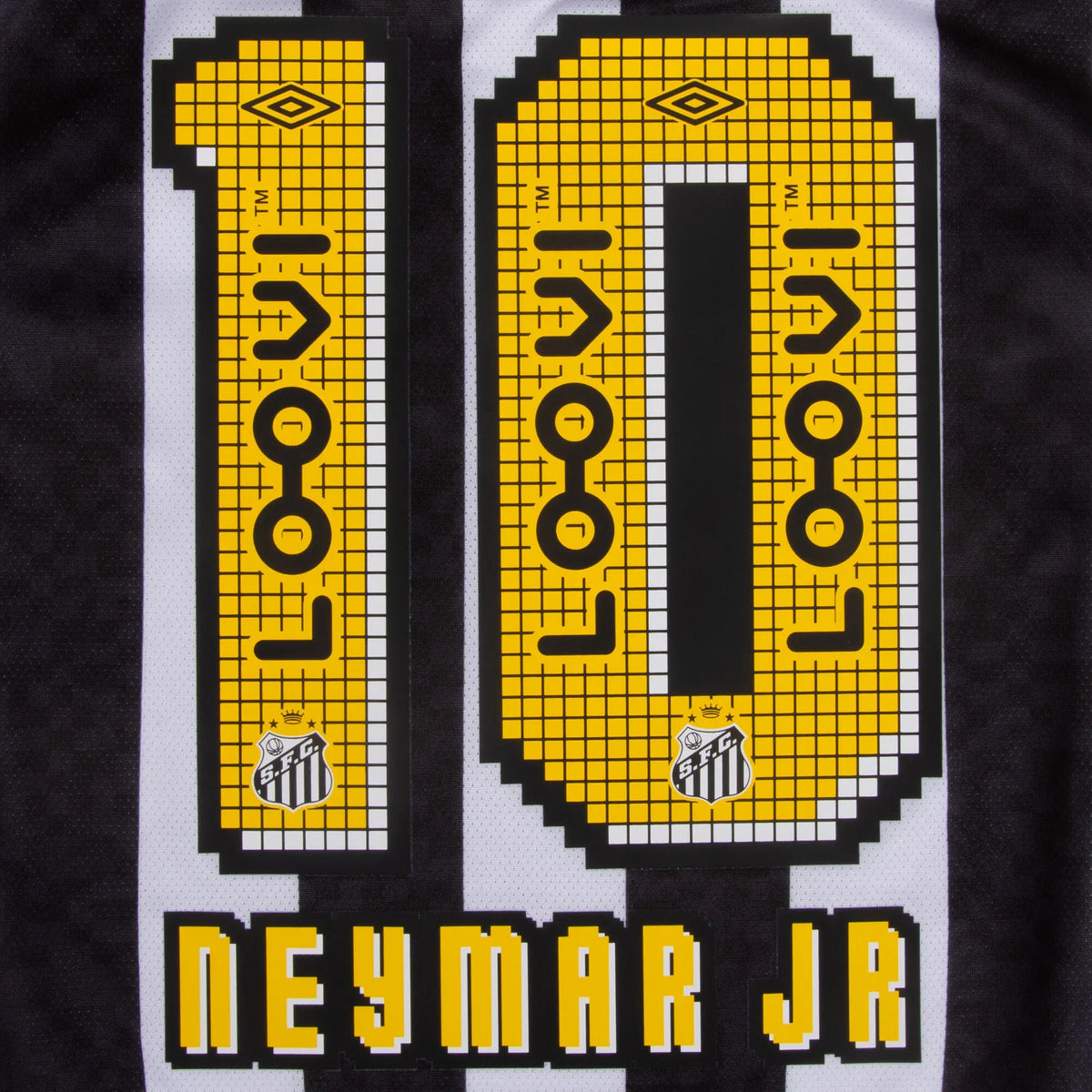 NEYMAR JR #10 Santos FC Heimtrikot 2025/26