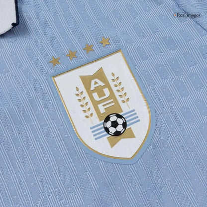 Camiseta de fútbol versión jugador local de Uruguay Mundial 2026