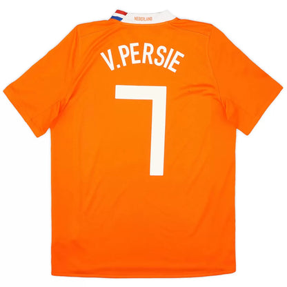 V.PERSIE #7 Países Bajos Euro 2008 Camiseta Retro de Fútbol Local