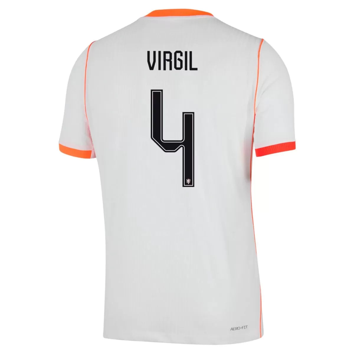 VIRGIL #4 Camiseta Versión Jugador Visitante Países Bajos Mundial 2026