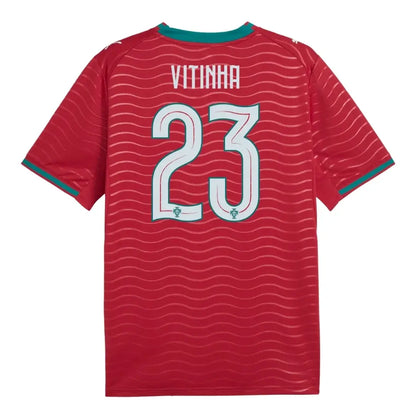 Camiseta de fútbol de la selección de Portugal de Vitinha #23 para el Mundial de 2026