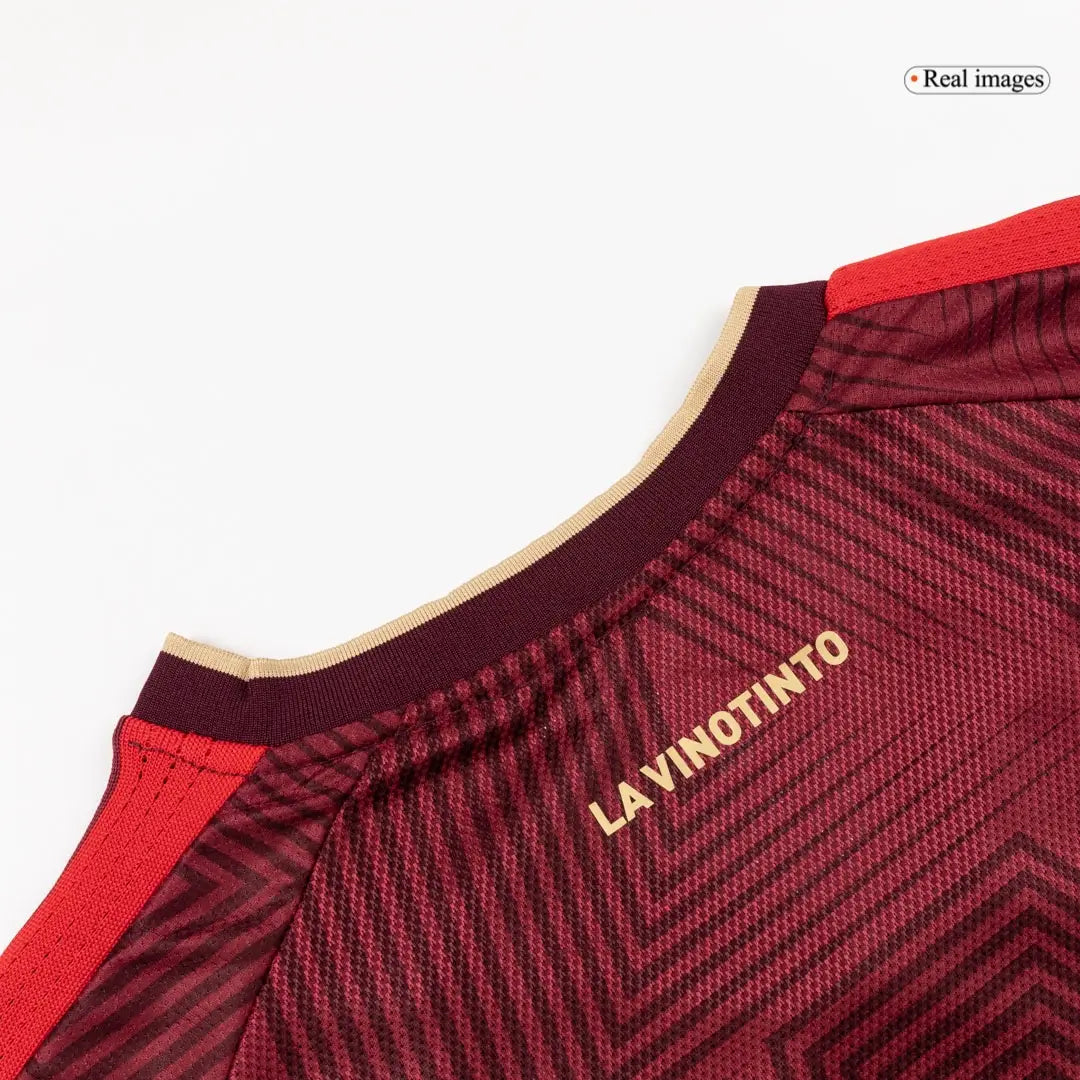 Camiseta de fútbol local de Venezuela, versión jugador, Copa Mundial 2026