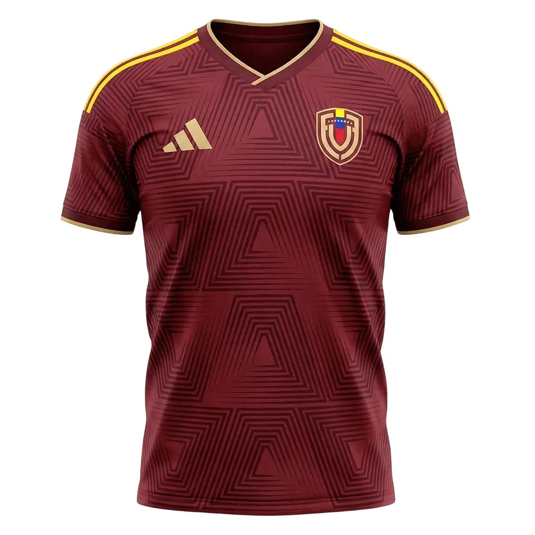 Camiseta de fútbol local de Venezuela, versión jugador, Copa Mundial 2026