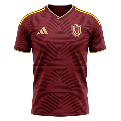 Camiseta de fútbol local de Venezuela, versión jugador, Copa Mundial 2026
