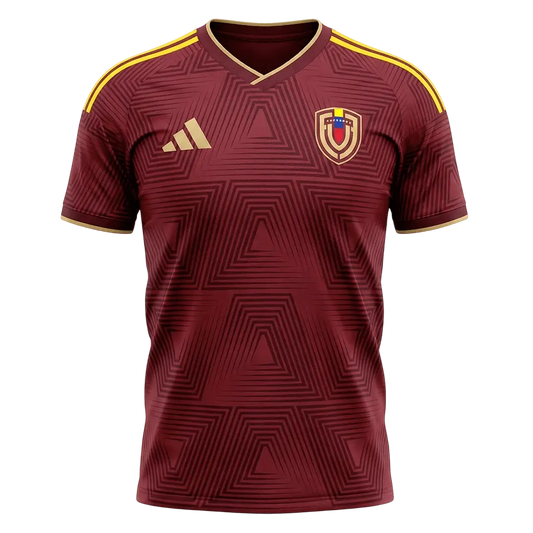 Maillot domicile de football du Venezuela (version joueur) pour la Coupe du Monde 2026