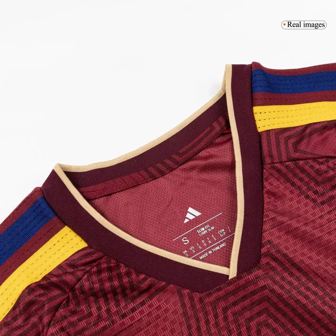 Camiseta de fútbol local de Venezuela, versión jugador, Copa Mundial 2026