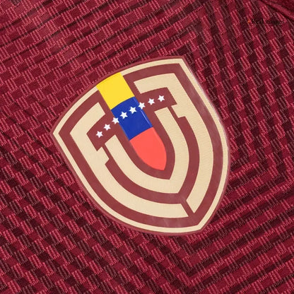 Camiseta de fútbol local de Venezuela, versión jugador, Copa Mundial 2026