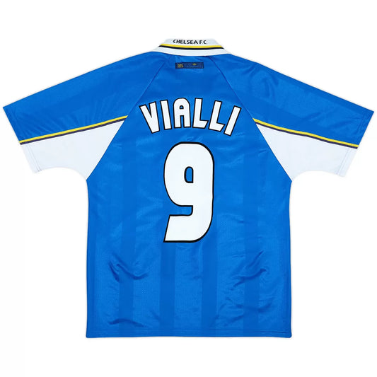 VIALLI #9 Chelsea 1997/99 Maillot de football rétro domicile