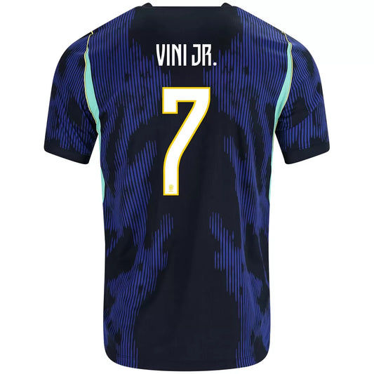 Maillot de foot Vini Jr. #7 Brésil Extérieur Coupe du Monde 2026