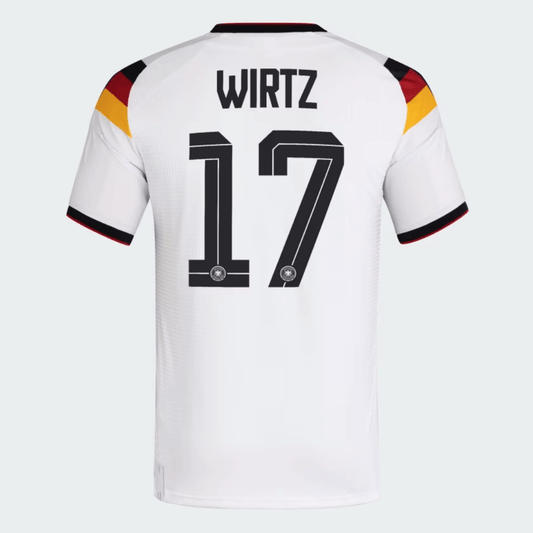 WIRTZ #17 Germany Player Version Home Soccer Jersey 2026 World Cup