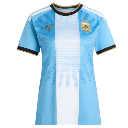 Maillot Domicile Femme La Albiceleste Coupe du Monde 2026